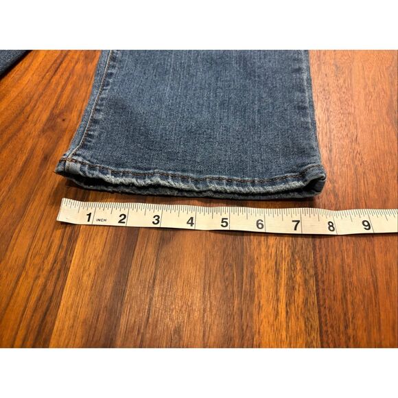 Urban Rise Boy’s Blue Denim Mid-Rise Straight Leg Jeans Medium Wash Size 16 - Picture 5 of 7